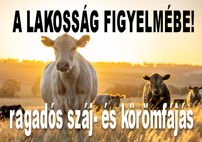 A Lakosság Figyelmébe!